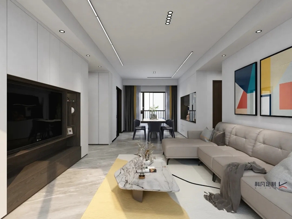 科凡定制|4个月把画室装入家,她刻画出自己的dream house 科凡定制|4个月把画室装入家,她刻画出自己的dream house