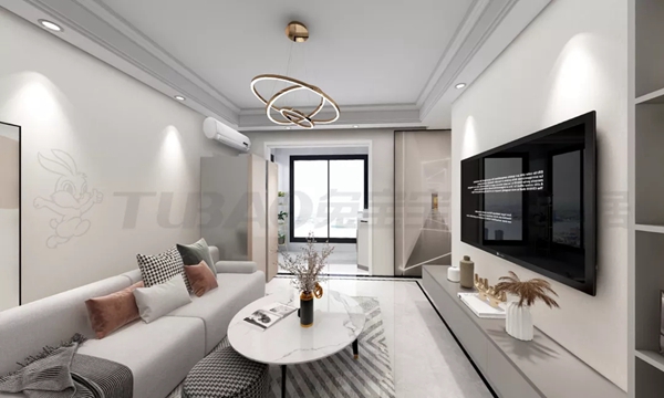 兔宝宝健康家居|79㎡紧凑小三室，这舒适实用的莫兰迪色系卧室我给满分！