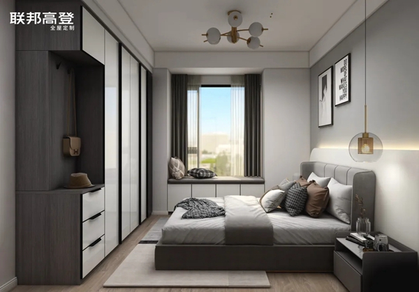 联邦高登全屋定制|120m²来自三口之家,一份简约至美
