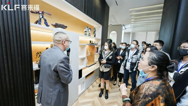 客来福全屋定制经销商参观华东基地智能化工厂 客来福全屋定制经销商参观华东基地智能化工厂