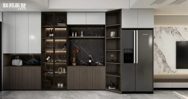 联邦高登全屋定制|120m²来自三口之家,一份简约至美