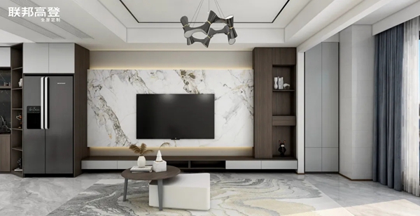 联邦高登全屋定制|120m²来自三口之家,一份简约至美