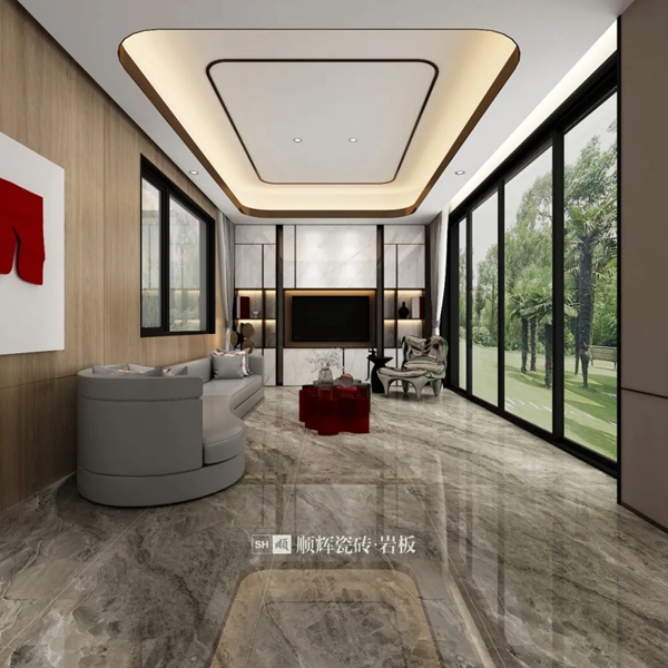 顺辉陶瓷|750x1500MM无界连纹，让家美得怦然心动