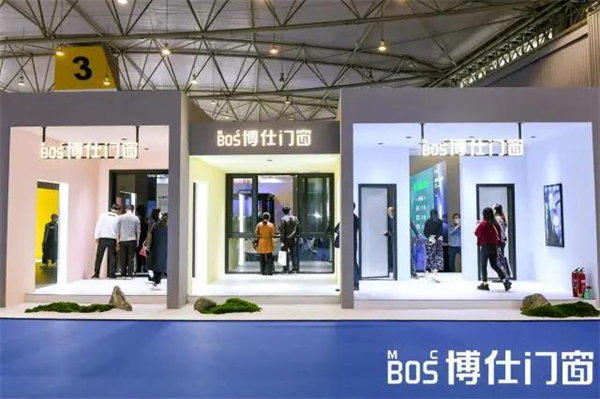 博仕门窗在成都门窗博览会持续吸睛