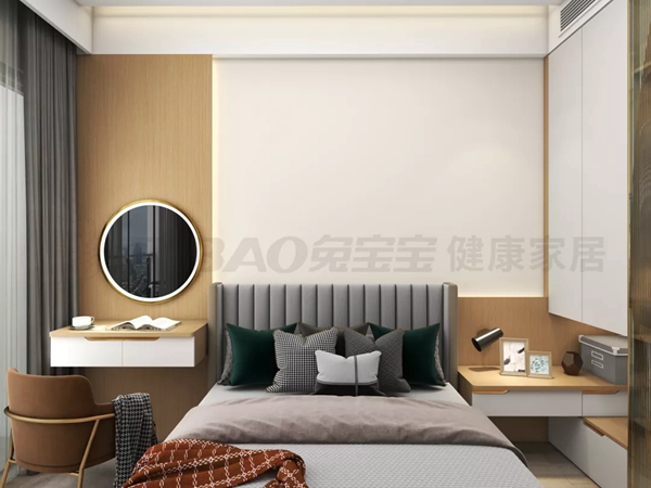 兔宝宝健康家居|139㎡现代简约四居室，绝佳配色与完美收纳的组合
