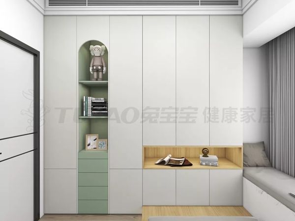 兔宝宝健康家居|139㎡现代简约四居室，绝佳配色与完美收纳的组合