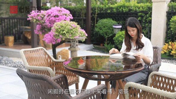 怡发门窗|别墅建个梦中的花园，有多撩人？