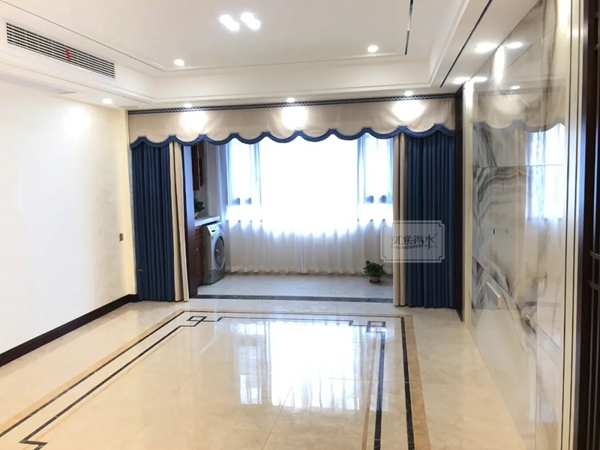 如鱼得水窗帘精品|如果阳台不装门，窗帘应该装在哪？