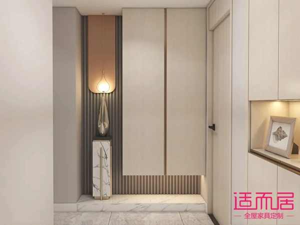 适而居全屋定制|创意+收纳两不误的复式设计，入户玄关就让人惊艳...