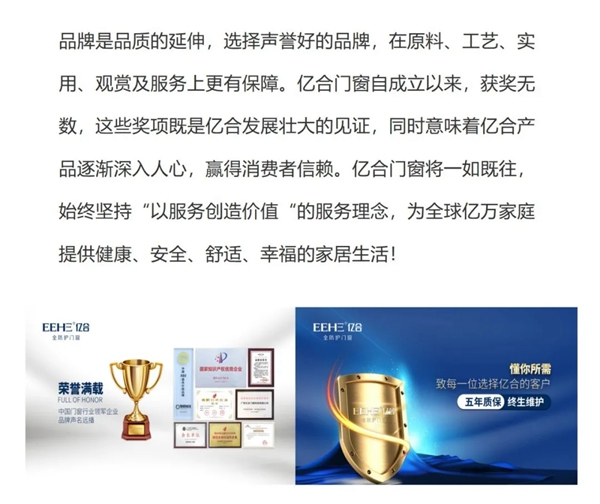 亿合门窗|购买门窗看什么？这些细节不容错过……