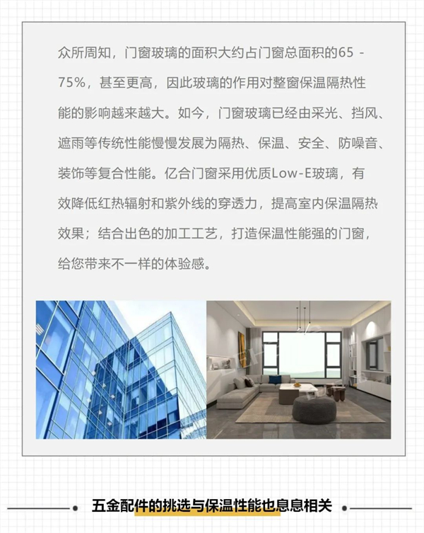 亿合门窗丨您该选择一款保温门窗了