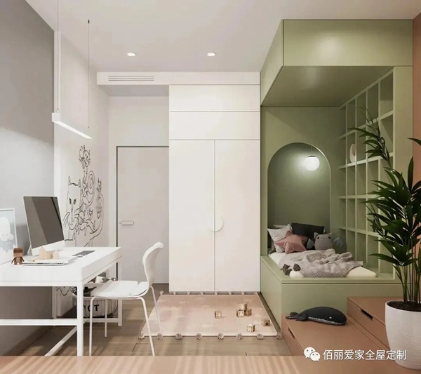 佰丽爱家全屋定制|活泼有趣，才是承载童年的儿童房