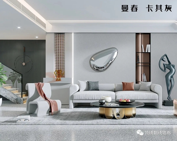 领绣墙布新品发布 | 《鎏光逸品2》一大波高颜值软装配色方案来啦！