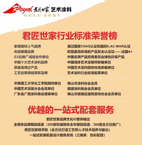君匠世家艺术涂料|如果信仰有颜色，那一定的中国红！