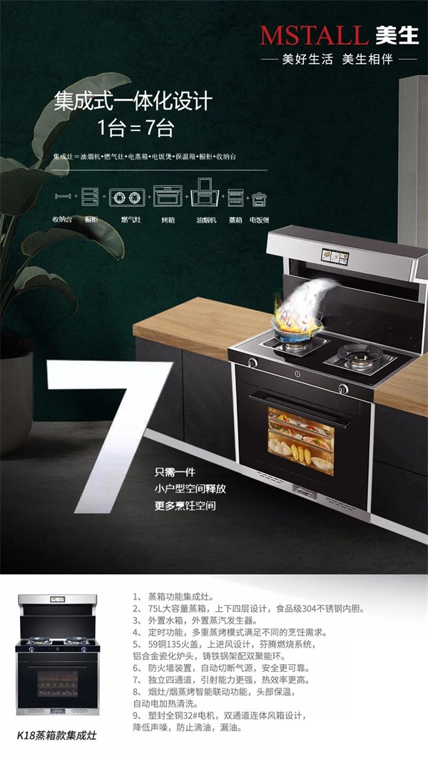 美生电器丨厨房这样装空间才大