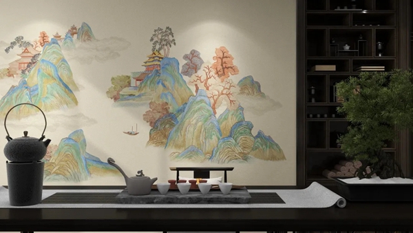 乾庄刺绣新品赏析，邀您赏无限春江，云影，美景！