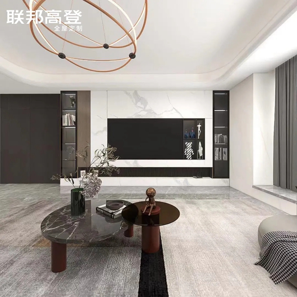 联邦高登全屋定制|174m²轻奢风，舒适与自在交融