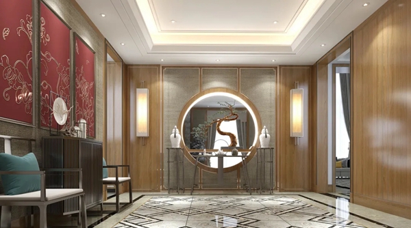 客来福全屋定制丨想要在玄关做隔断，怎么做才能兼顾实用和美观？