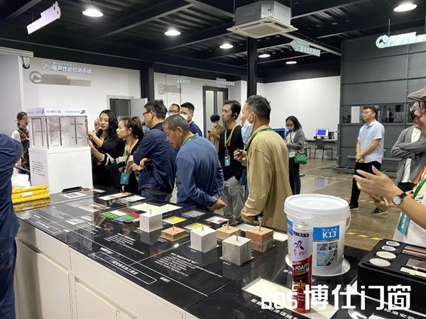 顺德室内设计行业协会来访博仕门窗参观交流 顺德室内设计行业协会来访博仕门窗参观交流