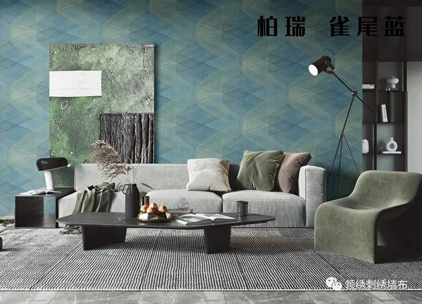 领绣墙布新品发布 | 《鎏光逸品2》一大波高颜值软装配色方案来啦！