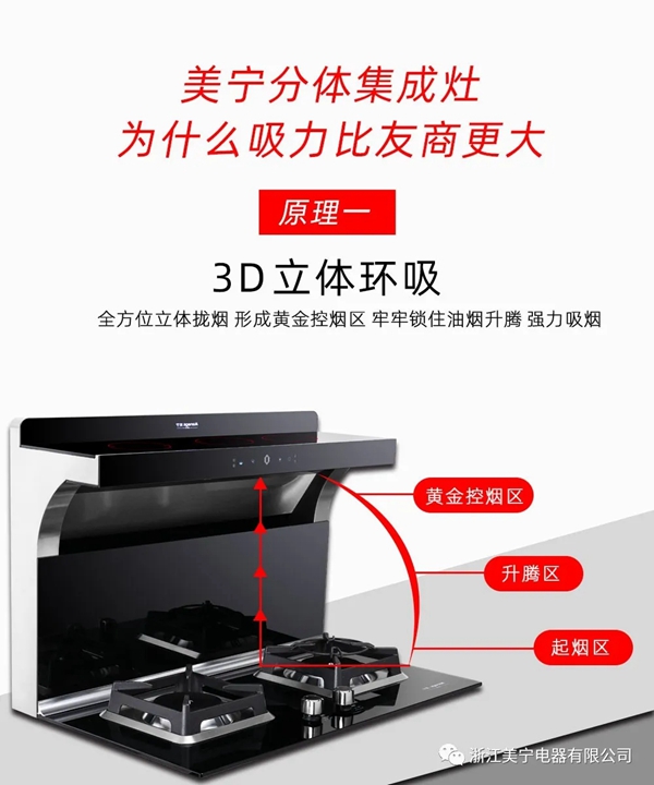打造健康舒适新厨房，那不妨试试美宁分体集成灶！