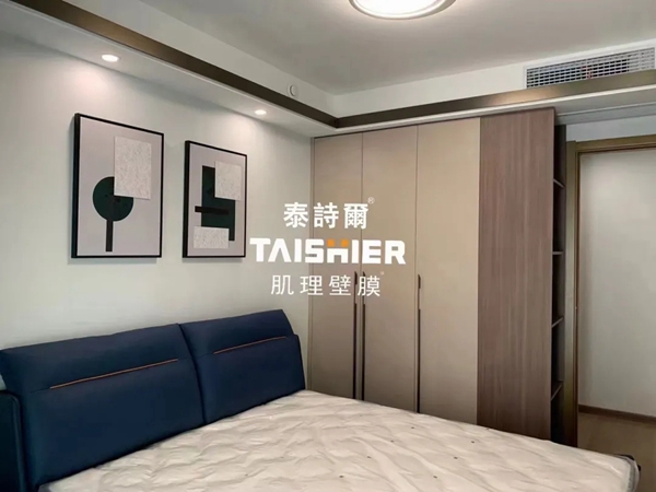 泰诗尔肌理壁膜远创东樾案例分享