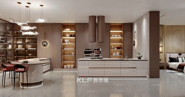 客来福全屋定制全新展厅产品亮相丨材质与工艺的创新，演绎现代美学场景