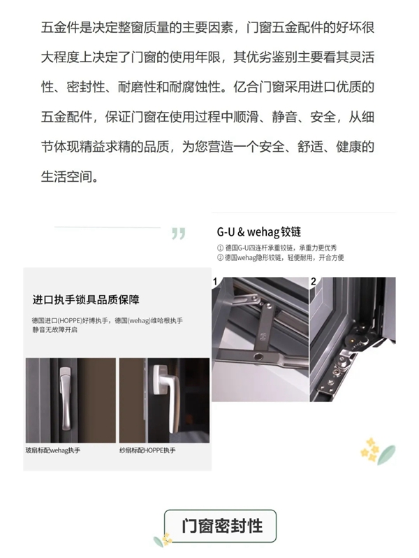 亿合门窗|购买门窗看什么？这些细节不容错过……