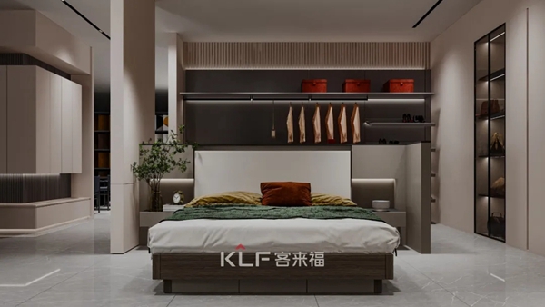 客来福全屋定制全新展厅产品亮相丨材质与工艺的创新，演绎现代美学场景