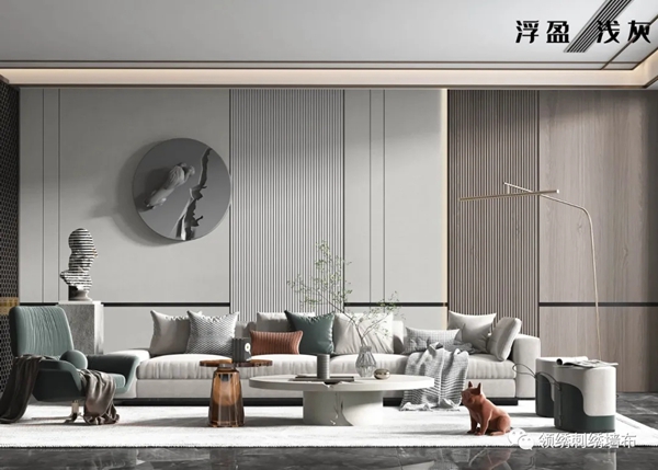 领绣墙布新品发布|《鎏光逸品1》浮盈、九十春光、鎏光碗织、郁秀，领略四季风尚
