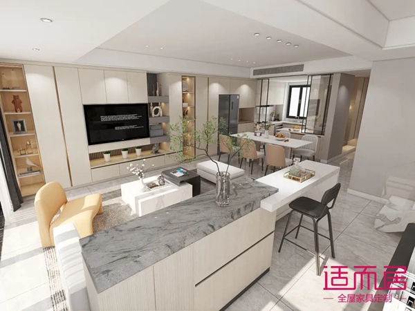 适而居全屋定制|创意+收纳两不误的复式设计，入户玄关就让人惊艳...