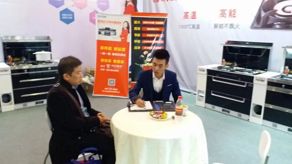 欧诺尼集成灶|嵊州国际会展电机•厨电会第二天，人气爆棚！