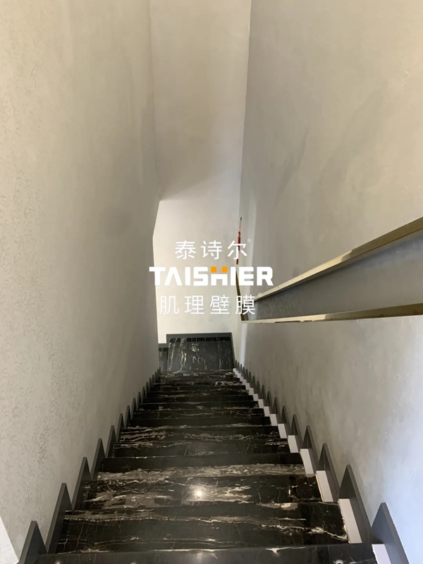 泰诗尔肌理壁膜案例|现代轻奢住宅，精致生活态度