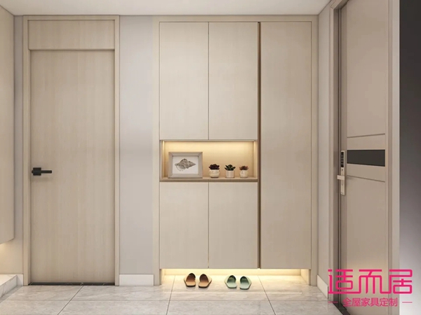 适而居全屋定制|创意+收纳两不误的复式设计，入户玄关就让人惊艳...