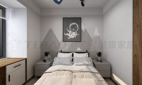 兔宝宝健康家居|130㎡现代简约三居室，大横厅这么设计让家居生活更高级