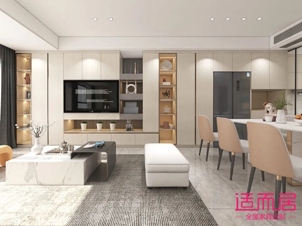 适而居全屋定制|创意+收纳两不误的复式设计，入户玄关就让人惊艳...