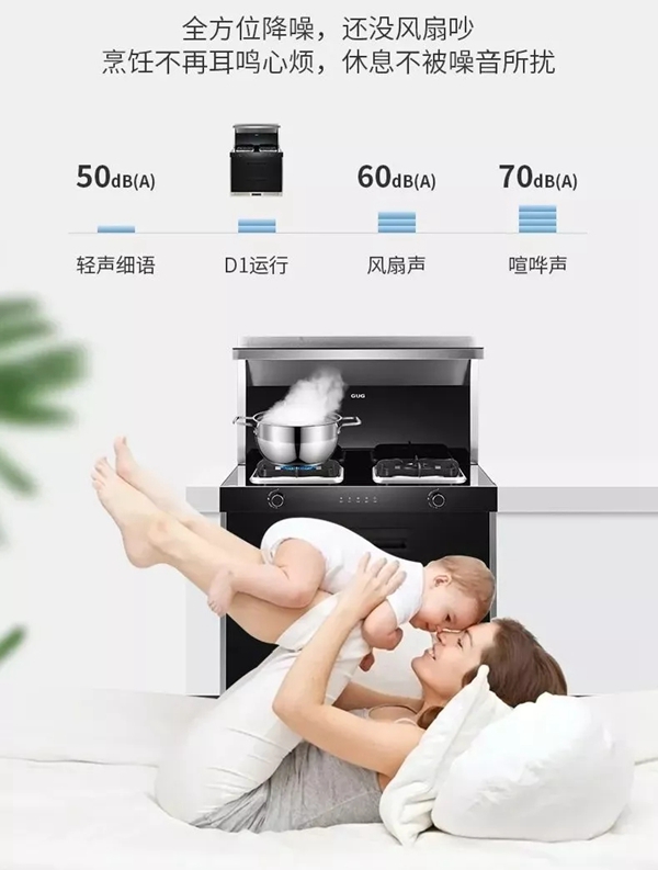 佳歌集成灶在油烟之中突围,开启净吸低噪时代!