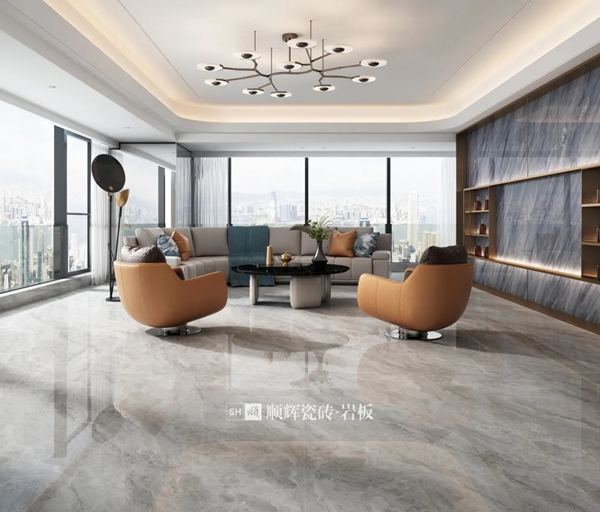 顺辉陶瓷|750x1500MM无界连纹，让家美得怦然心动