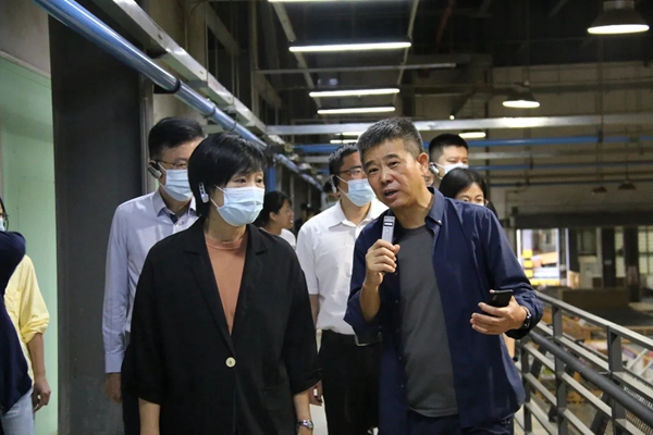 全国工商联领导莅临尚品宅配智能制造工厂参观调研