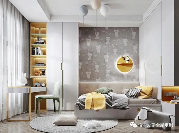 佰丽爱家全屋定制|活泼有趣，才是承载童年的儿童房