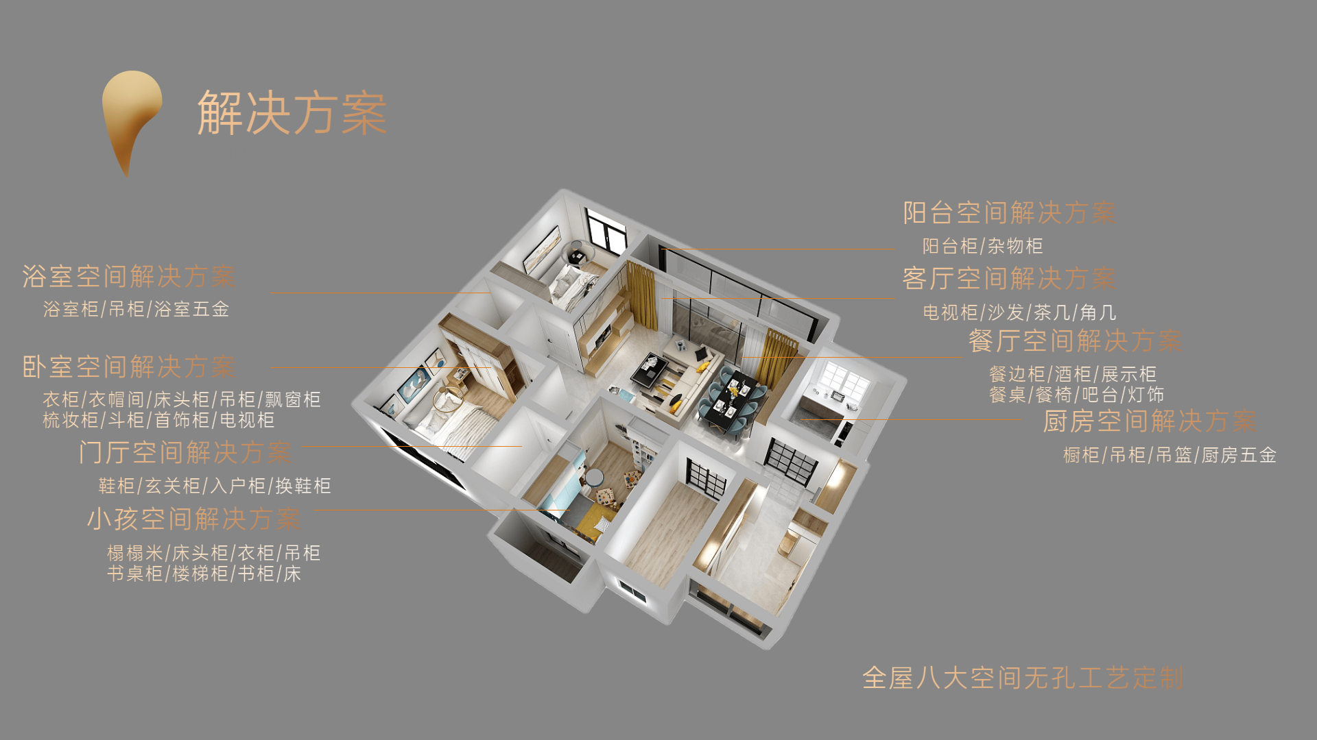 迈世森 德国无孔工艺全屋家具定制