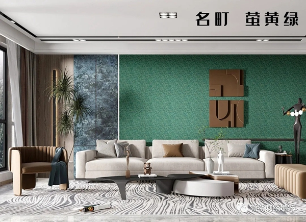 领绣墙布新品发布 | 《鎏光逸品2》一大波高颜值软装配色方案来啦！