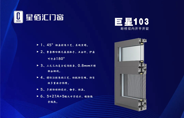 星佰汇门窗新品丨科技与艺术的结合，守护美好人居生活