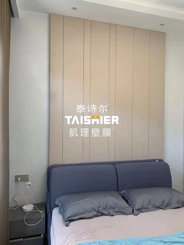 泰诗尔肌理壁膜案例|现代轻奢住宅，精致生活态度