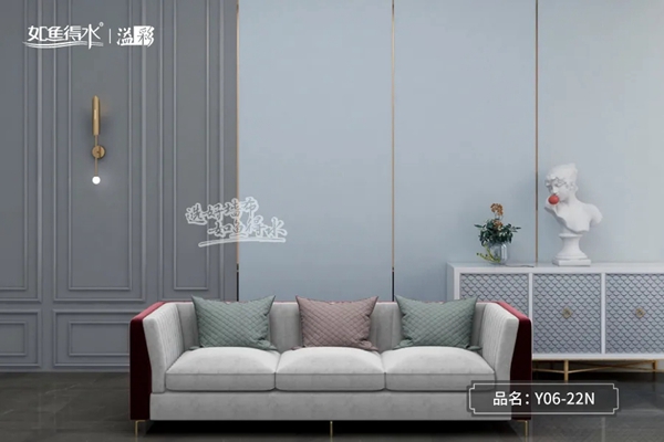 如鱼得水窗帘精品|家居软装首选无缝墙布，让家更有温度~