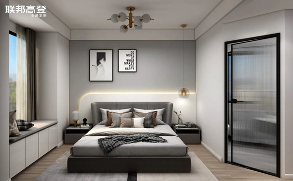 联邦高登全屋定制|120m²来自三口之家,一份简约至美