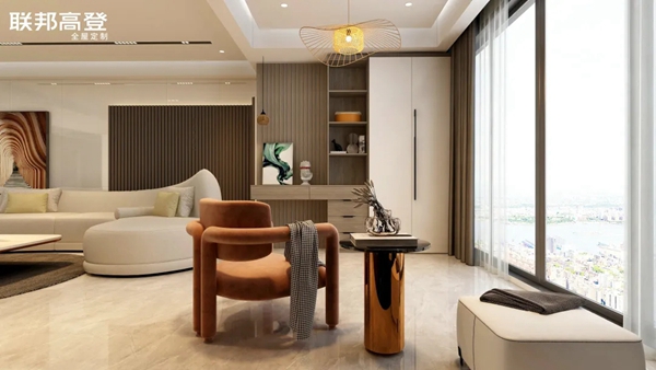 联邦高登全屋定制|180m²暖意住宅，寻一处心有所属