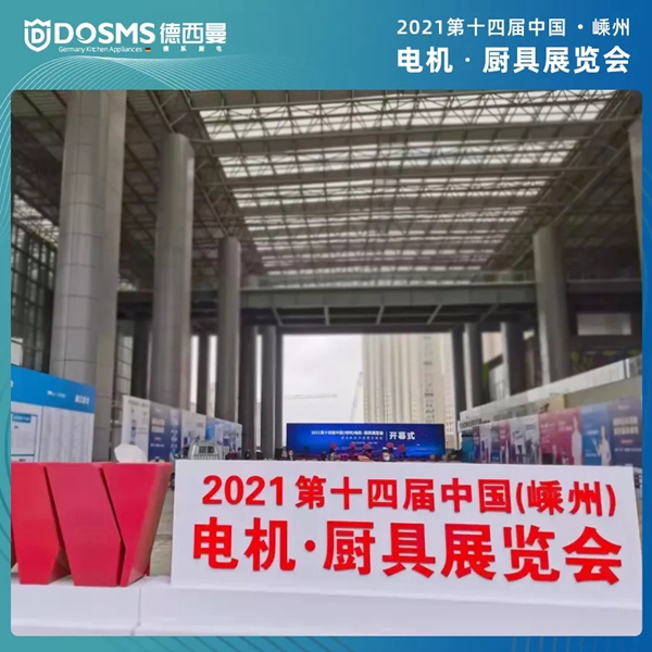 嵊州展会火热进行中,德西曼集成灶备受瞩目!