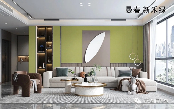 领绣墙布新品发布 | 《鎏光逸品2》一大波高颜值软装配色方案来啦！