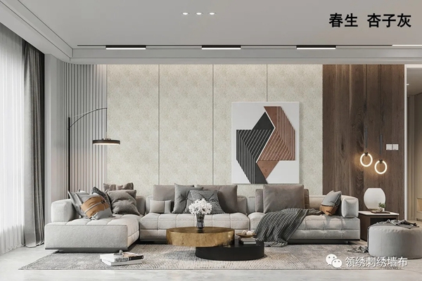 领绣墙布新品发布 |《鎏光逸品3》春生、伊甸奇缘、正幽，演绎格调的极致